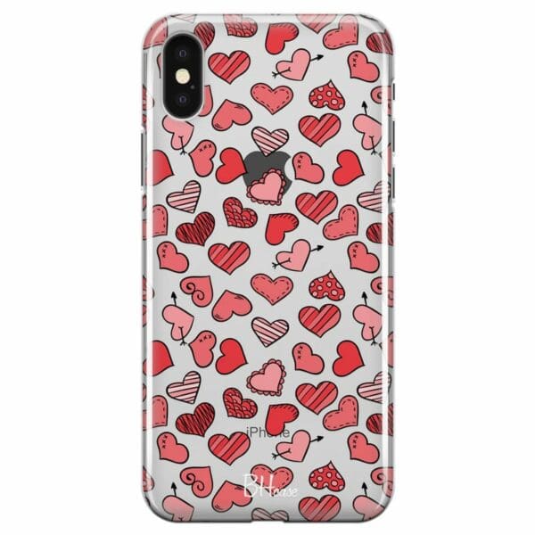 Hearts Red Kryt iPhone X/XS