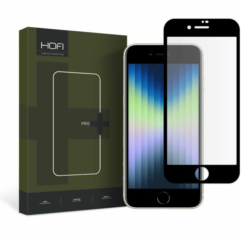 Hofi Glass Pro+ iPhone 7 / 8 / Se 2020 / 2022 Black