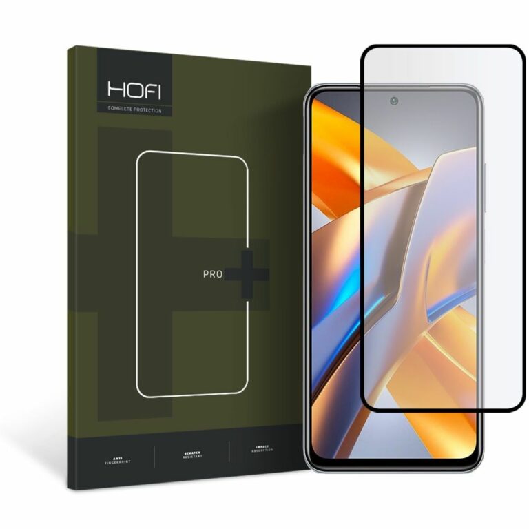 Hofi Glass Pro+ Xiaomi Poco M5s / Redmi Note 10 / 10s Black