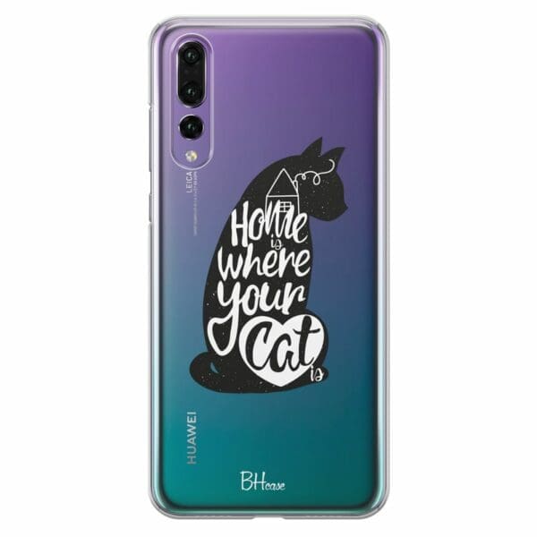 Home Is Where Your Cat Is Kryt Huawei P20 Pro