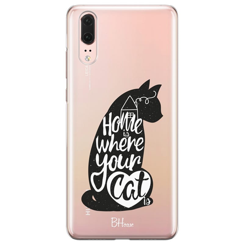Home Is Where Your Cat Is Kryt Huawei P20