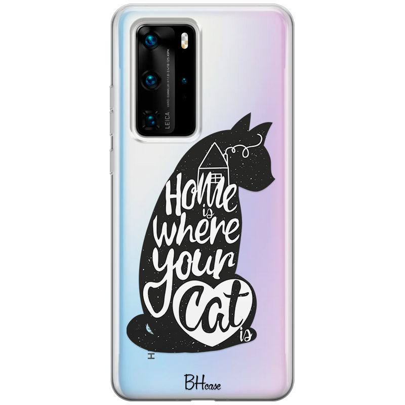 Home Is Where Your Cat Is Kryt Huawei P40 Pro