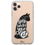 Home Is Where Your Cat Is Kryt iPhone 11 Pro