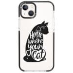 Home Is Where Your Cat Is Kryt iPhone 13 Mini