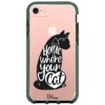 Home Is Where Your Cat Is Kryt iPhone 8/7/SE 2020/SE 2022