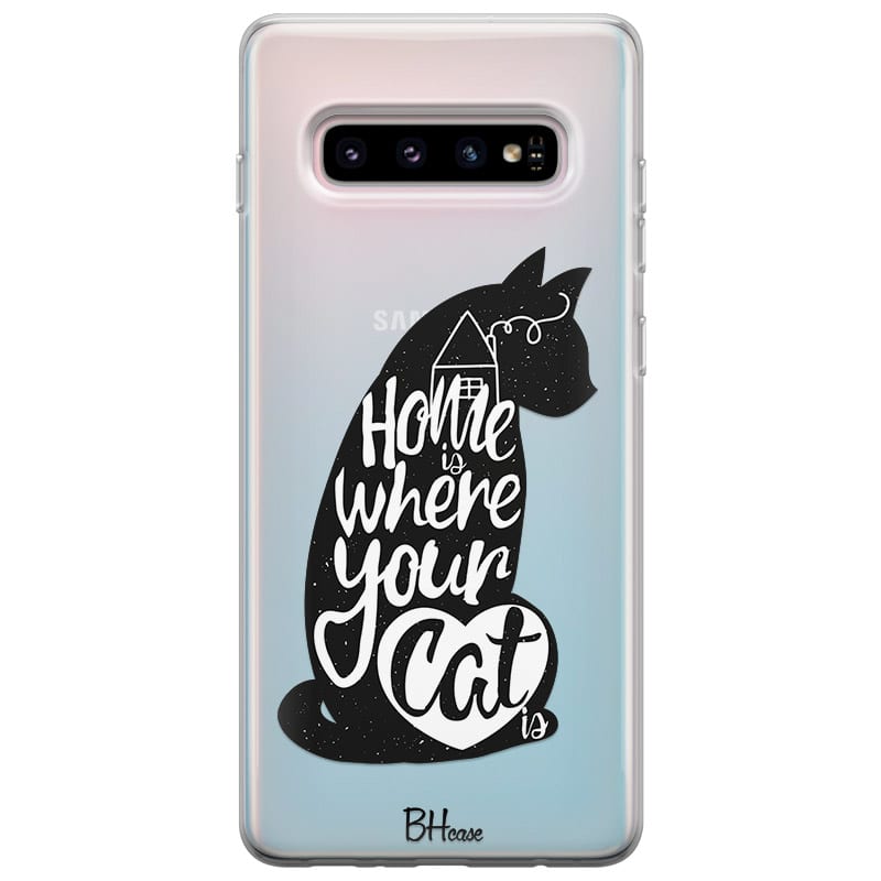 Home Is Where Your Cat Is Kryt Samsung S10