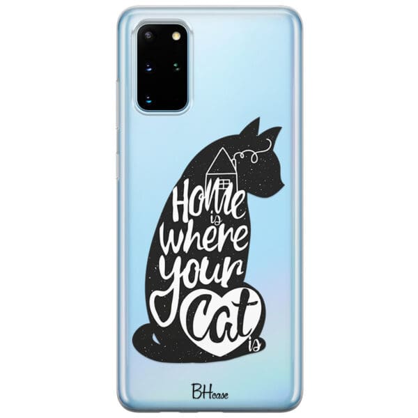 Home Is Where Your Cat Is Kryt Samsung S20 Plus