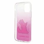 Karl Lagerfeld Choupette Fun Pink Kryt iPhone 12/12 Pro