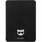 Karl Lagerfeld Choupette Head Saffiano Black Kryt iPad 11" Pro