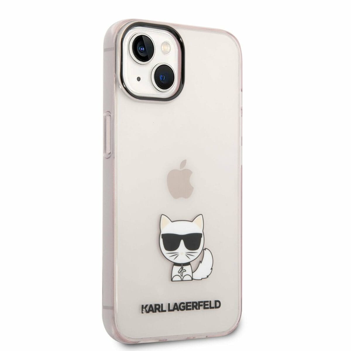 Karl Lagerfeld Choupette Logo Pink Kryt iPhone 14