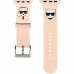 Karl Lagerfeld Karl and Choupette Náramok Apple Watch 45/44/42/Ultra Pink