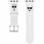 Karl Lagerfeld Karl and Choupette Náramok Apple Watch 45/44/42/Ultra White