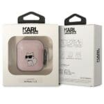 Karl Lagerfeld KLA2HNCHTCP Pink Ikonik Choupette Kryt AirPods 1/2