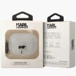 Karl Lagerfeld KLAP2HNIKTCT Transparent Ikonik Karl Lagerfeld Kryt AirPods Pro 2
