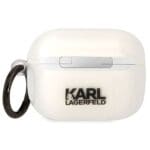 Karl Lagerfeld KLAPHNCHTCT Transparent Ikonik Choupette Kryt AirPods Pro