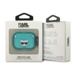 Karl Lagerfeld KLAPUCHFL Choupette Blue Kryt AirPods Pro