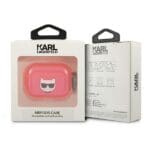 Karl Lagerfeld KLAPUCHFP Choupette Pink Kryt AirPods Pro