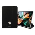 Karl Lagerfeld KLFC12OKMK Book Black Saffiano Karl Iconic Kryt iPad 12,9" Pro 2021