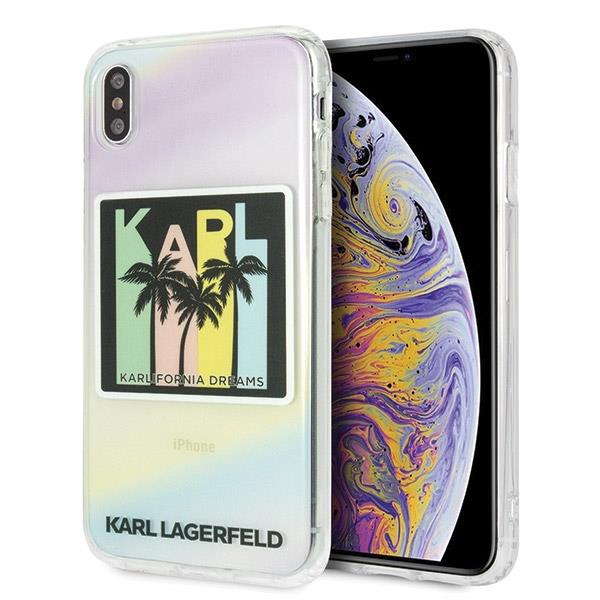 Karl Lagerfeld KLHCI65IRKD Kalifornia Dreams Kryt iPhone XS Max