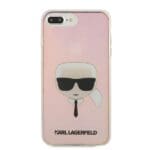Karl Lagerfeld KLHCI8LPCKHML Multicolor Iridescent Karl`s Head Kryt iPhone 8 Plus/7 Plus