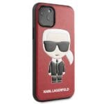 Karl Lagerfeld KLHCN58IKPURE Red Iconic Karl Embossed Kryt iPhone 11 Pro