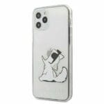 Karl Lagerfeld KLHCP12LCFNRC Transparent Choupette Fun Kryt iPhone 12 Pro Max