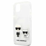 Karl Lagerfeld KLHCP13MCKTR Karl&Choupette Transparent Kryt iPhone 13