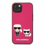 Karl Lagerfeld KLHCP13MPCUSKCP Ikonik Karl&Choupette Fushia Kryt iPhone 13