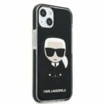Karl Lagerfeld KLHCP13MTPEIKK Black Iconik Karl Kryt iPhone 13