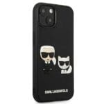 Karl Lagerfeld KLHCP13S3DRKCK Black Hardcase Karl&Choupette Ikonik 3D Kryt iPhone 13 Mini
