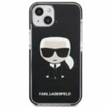 Karl Lagerfeld KLHCP13STPEIKK Black Iconik Karl Kryt iPhone 13 Mini