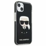 Karl Lagerfeld KLHCP13STPEIKK Black Iconik Karl Kryt iPhone 13 Mini