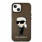 Karl Lagerfeld KLHCP14MHNIKTCK Black Ikonik Karl Lagerfeld Kryt iPhone 14 Plus