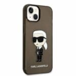 Karl Lagerfeld KLHCP14MHNIKTCK Black Ikonik Karl Lagerfeld Kryt iPhone 14 Plus