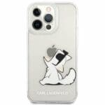 Karl Lagerfeld KLHCP14XCFNRC Transparent Choupette Fun Kryt iPhone 14 Pro Max