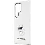 Karl Lagerfeld KLHCS23LHNCHTCT Transparent Ikonik Choupette Kryt Samsung S23 Ultra