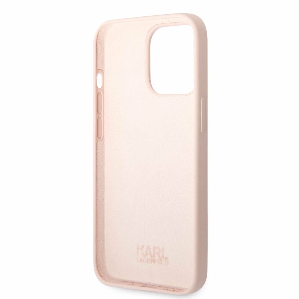 Karl Lagerfeld Liquid Silicone Choupette NFT Pink Kryt iPhone 13 Pro