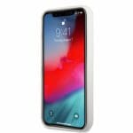 Karl Lagerfeld Liquid Silicone Ikonik NFT White Kryt iPhone 12/12 Pro