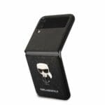 Karl Lagerfeld PU Saffiano Ikonik Black Kryt Samsung Galaxy Z Flip 4