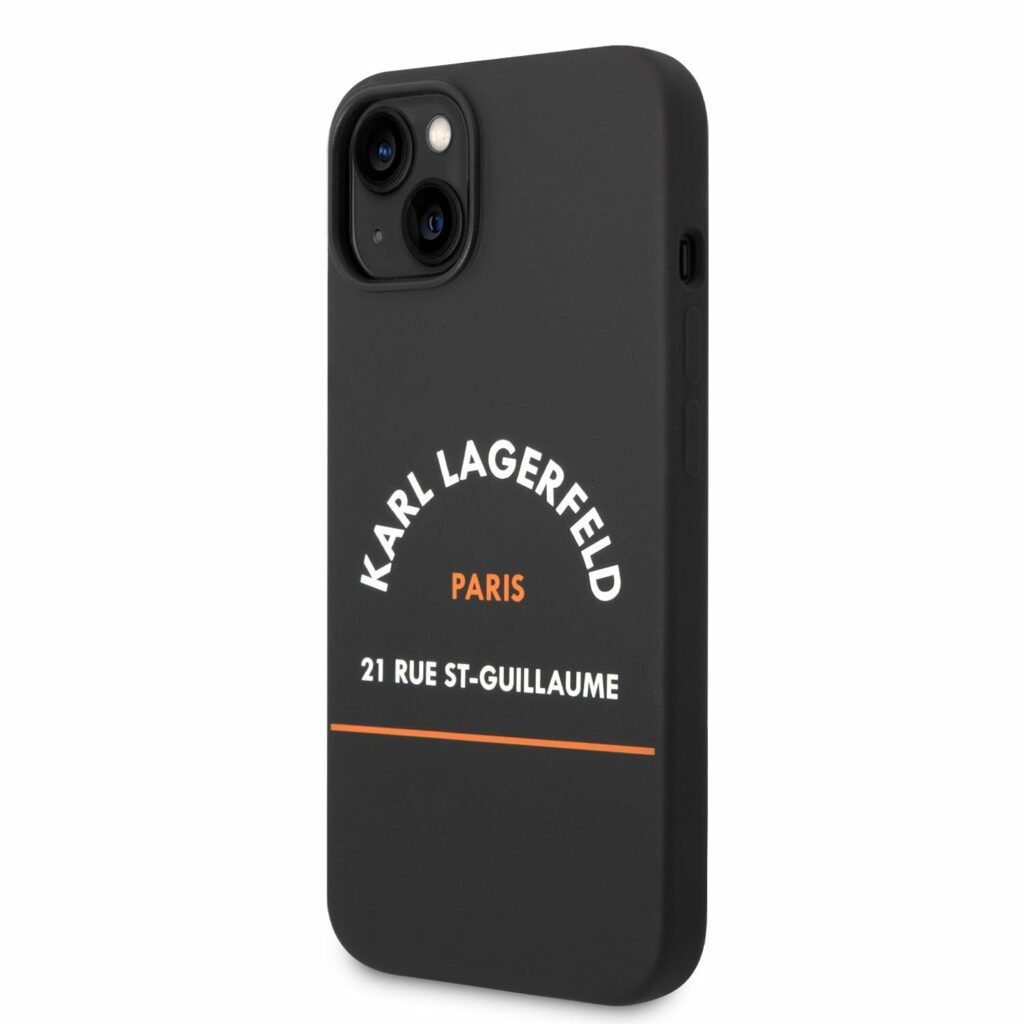 Karl Lagerfeld Rue St Guillaume Black Kryt iPhone 14 Plus