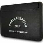 Karl Lagerfeld Saffiano RSG Embossed Kryt Notebook 13/14" Black