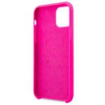 Karl Lagerfeld Silicone Black Out Pink Kryt iPhone 11 Pro