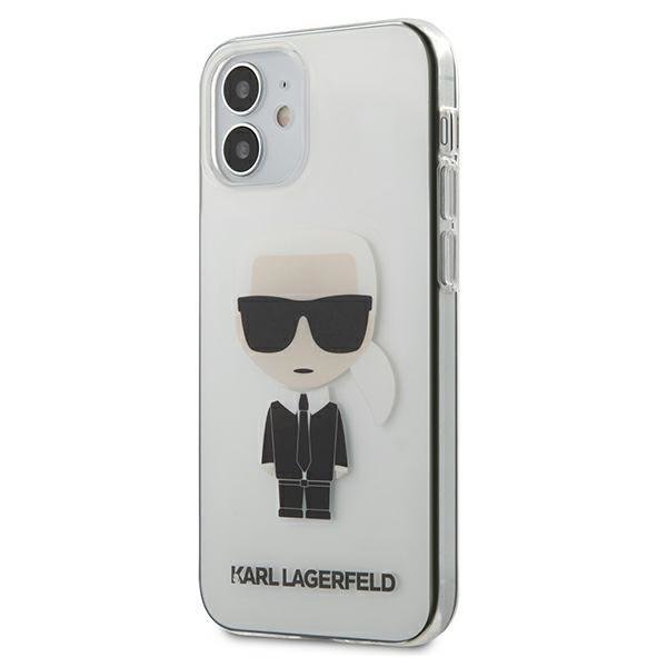 Karl Lagerfeld Transparent Ikonik Kryt iPhone 12 Mini