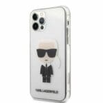 Karl Lagerfeld Transparent Ikonik Kryt iPhone 12 Pro Max
