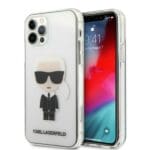Karl Lagerfeld Transparent Ikonik Kryt iPhone 12 Pro Max