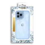Kingxbar Sparkle Crystals Back Blue Kryt iPhone 13 Pro