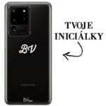 Kryt s iniciálkami pre Samsung S20 Ultra