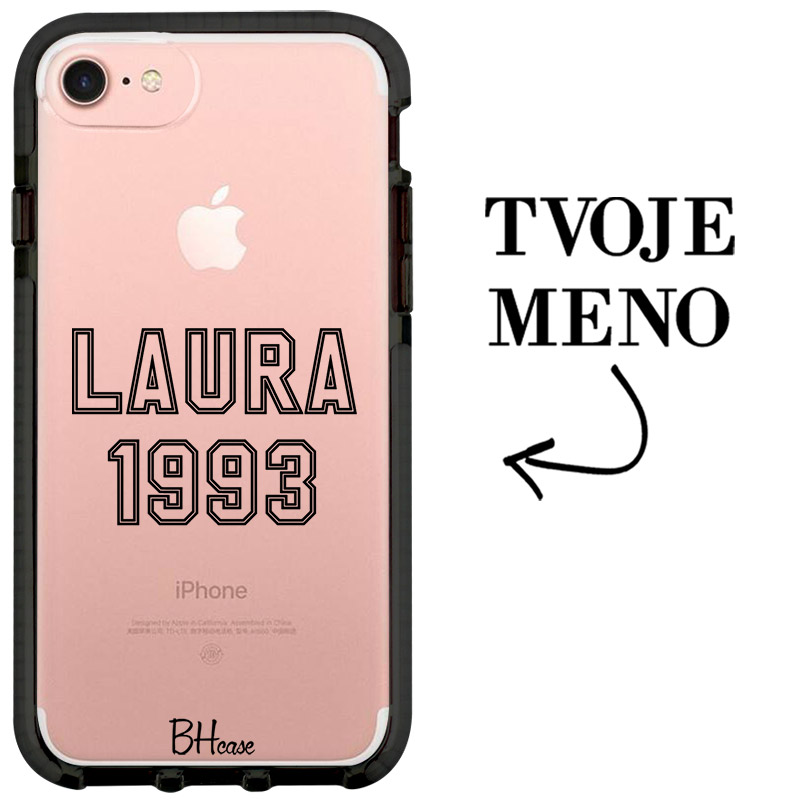 Kryt s menom pre iPhone 8/7/SE 2020/SE 2022