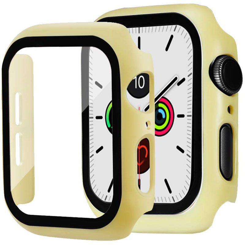 Kryt s Ochranným Sklom pre Apple Watch Yellow