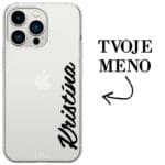 Kryt s vertikálnym menom pre iPhone 13 Pro Max